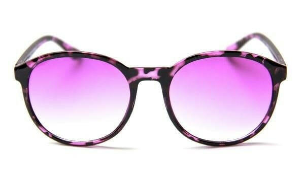 Happy Hour - Manhattan Sunglasses Purple Tortoise.