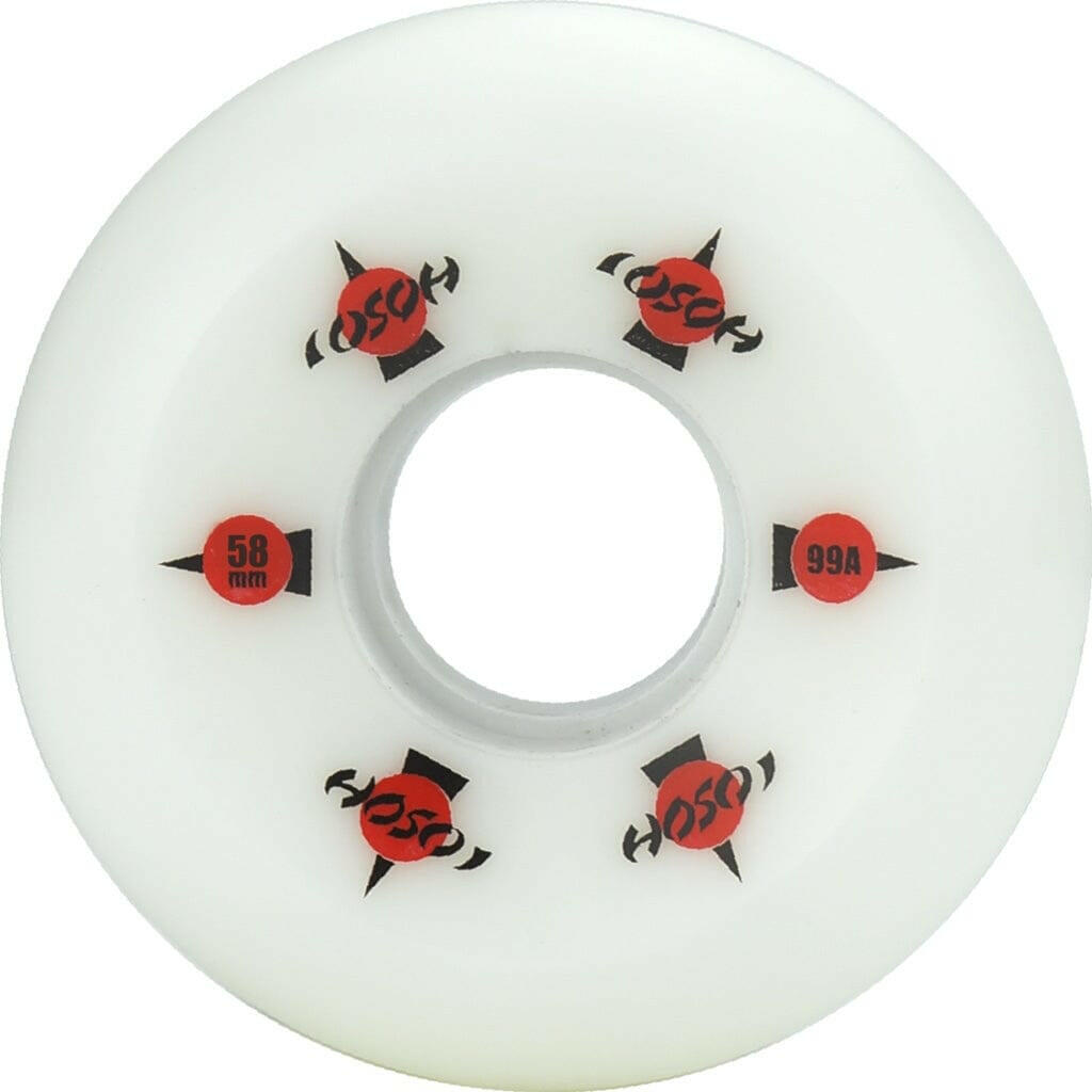 Hosoi - Rockets 58MM 99A Skateboard Wheels.