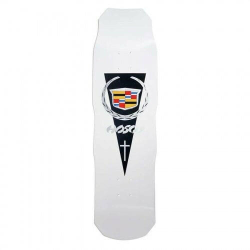 Hosoi - Cadillac White 9.25" Skateboard Deck.
