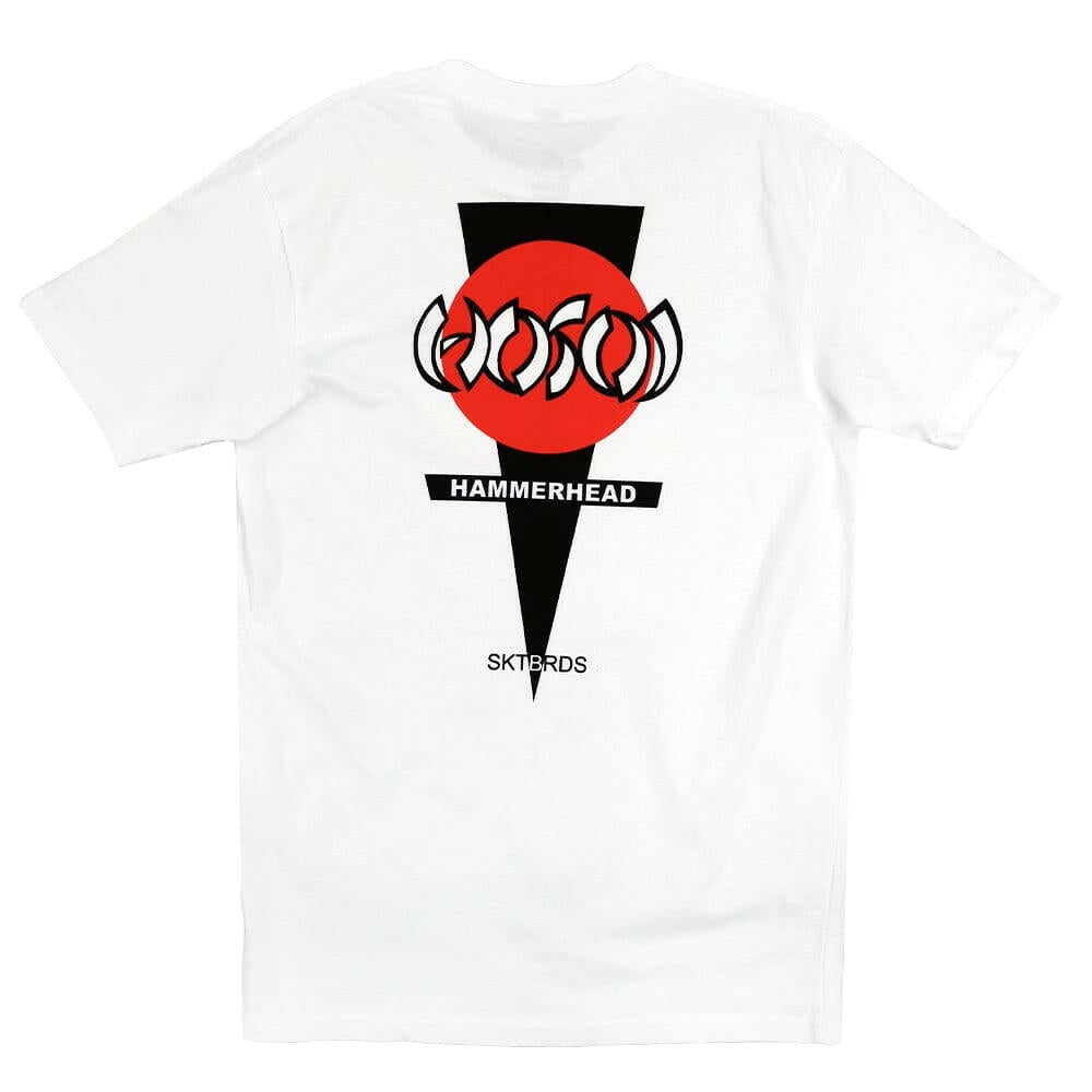 Hosoi - Hammerhead Mens Tee White.