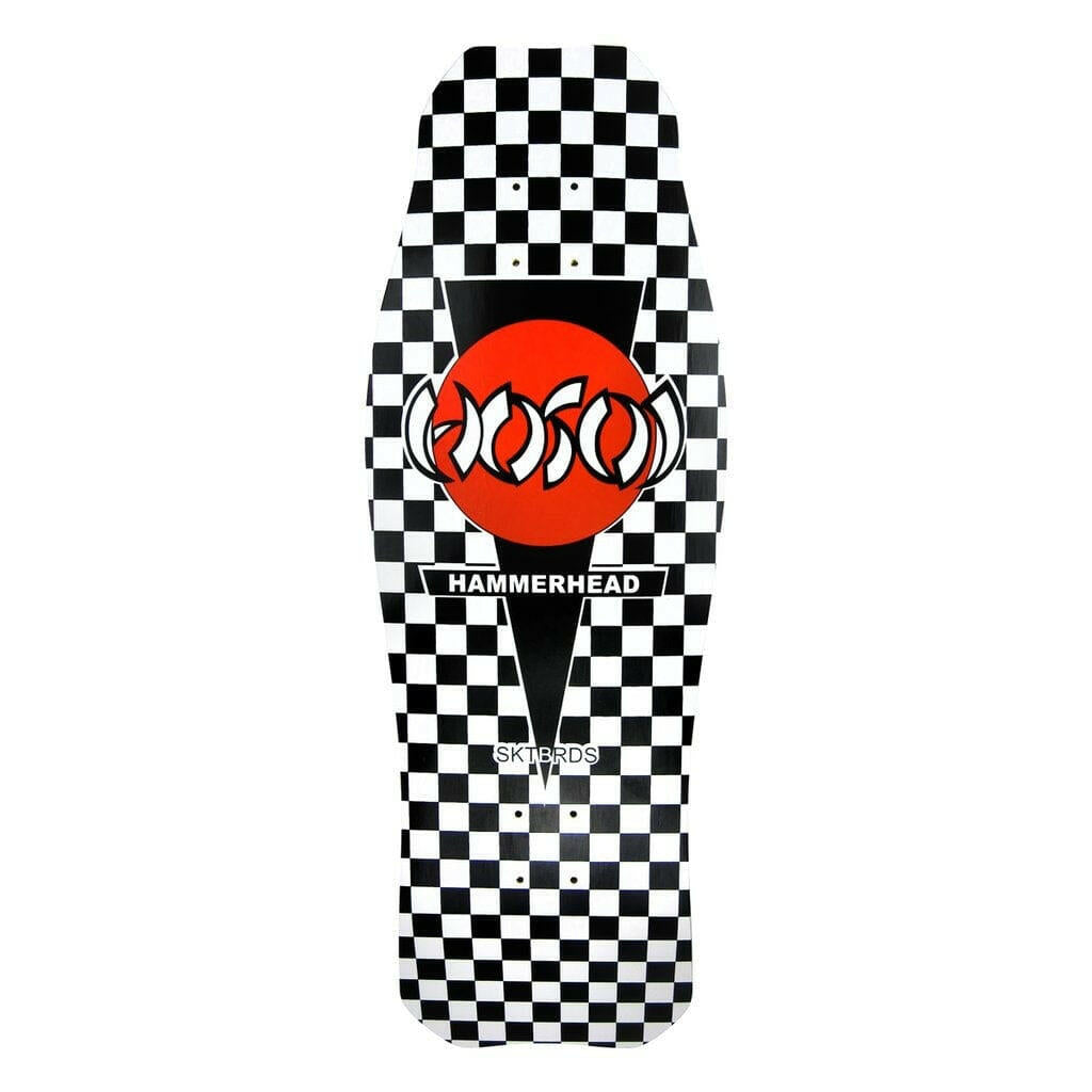 Hosoi - OG Hammerhead Checkerboard 10.5 Reissue Skateboard Deck.