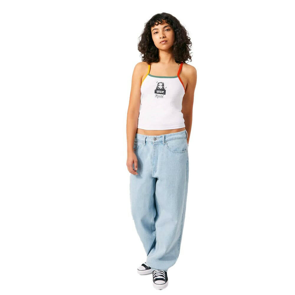 Huf - Bad Gyal Tank Top White.