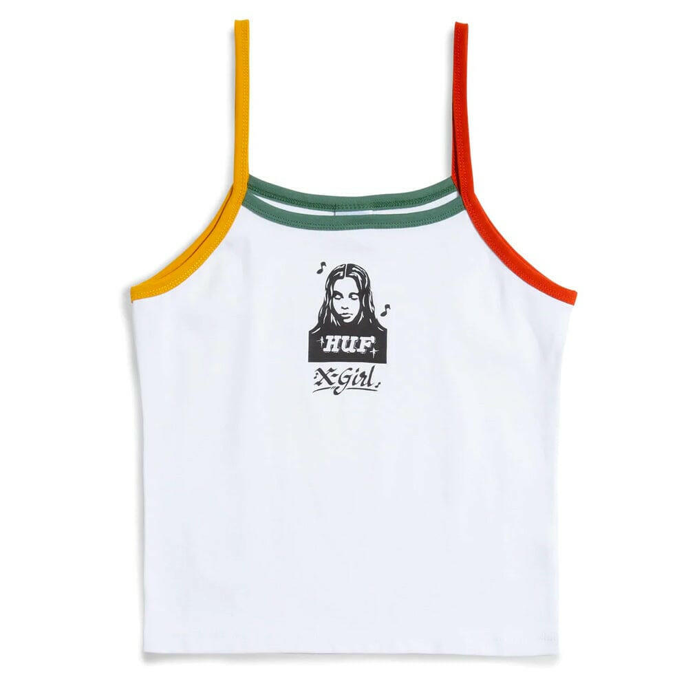 Huf - Bad Gyal Tank Top White.