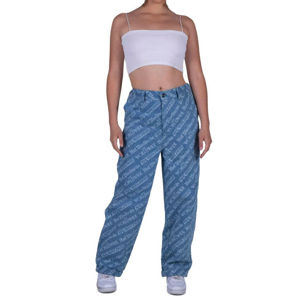 Huf - Bleached Baggie Denim.