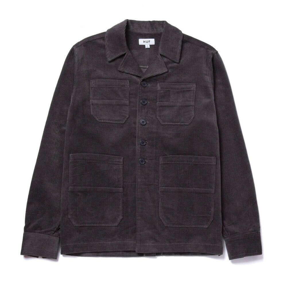 Huf - Corduroy Chore Womens Jacket Blue Graphite.