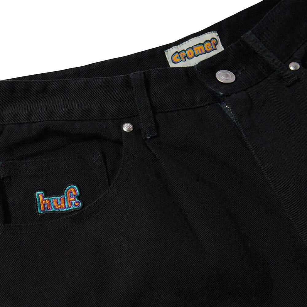 Huf - Cromer Pants Washed Black.