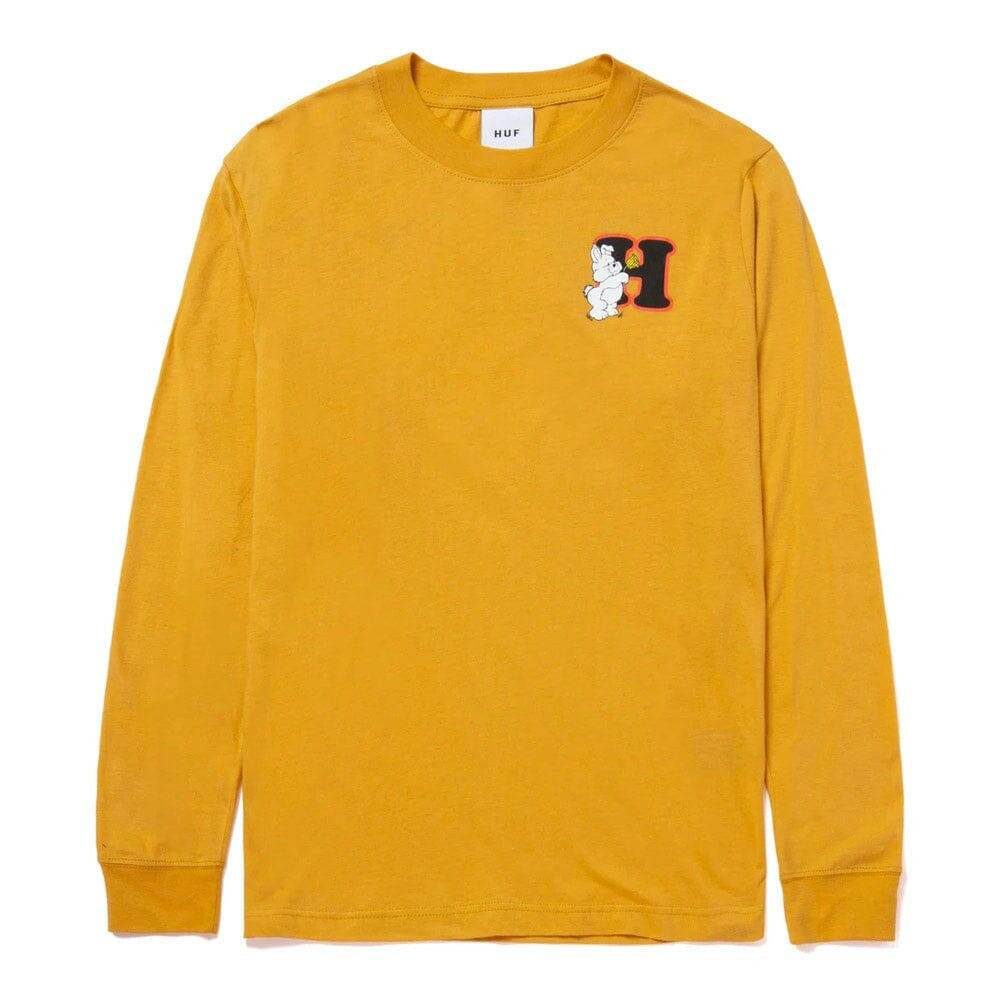 Huf - Giving Womens Relax L/S Tee Gold.