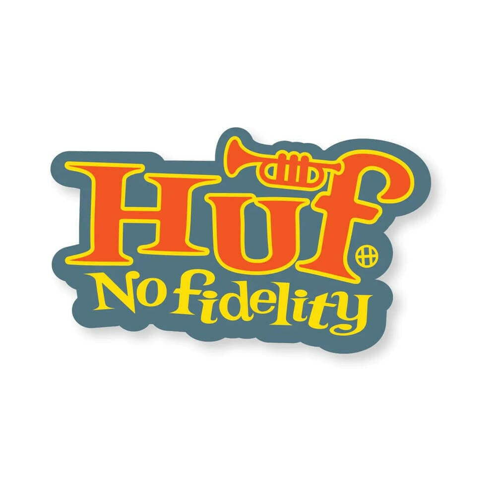 Huf - Jazzy 3" Sticker.