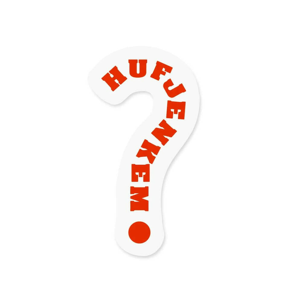 Huf - X Jenkem Enigma Sticker.