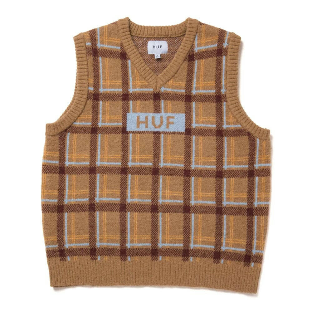 Huf - Logo Womens Sweater Vest.