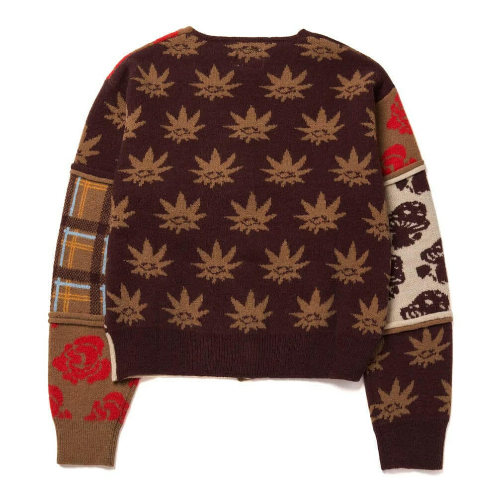 Huf - Nature Patchwork Womens Cardigan.
