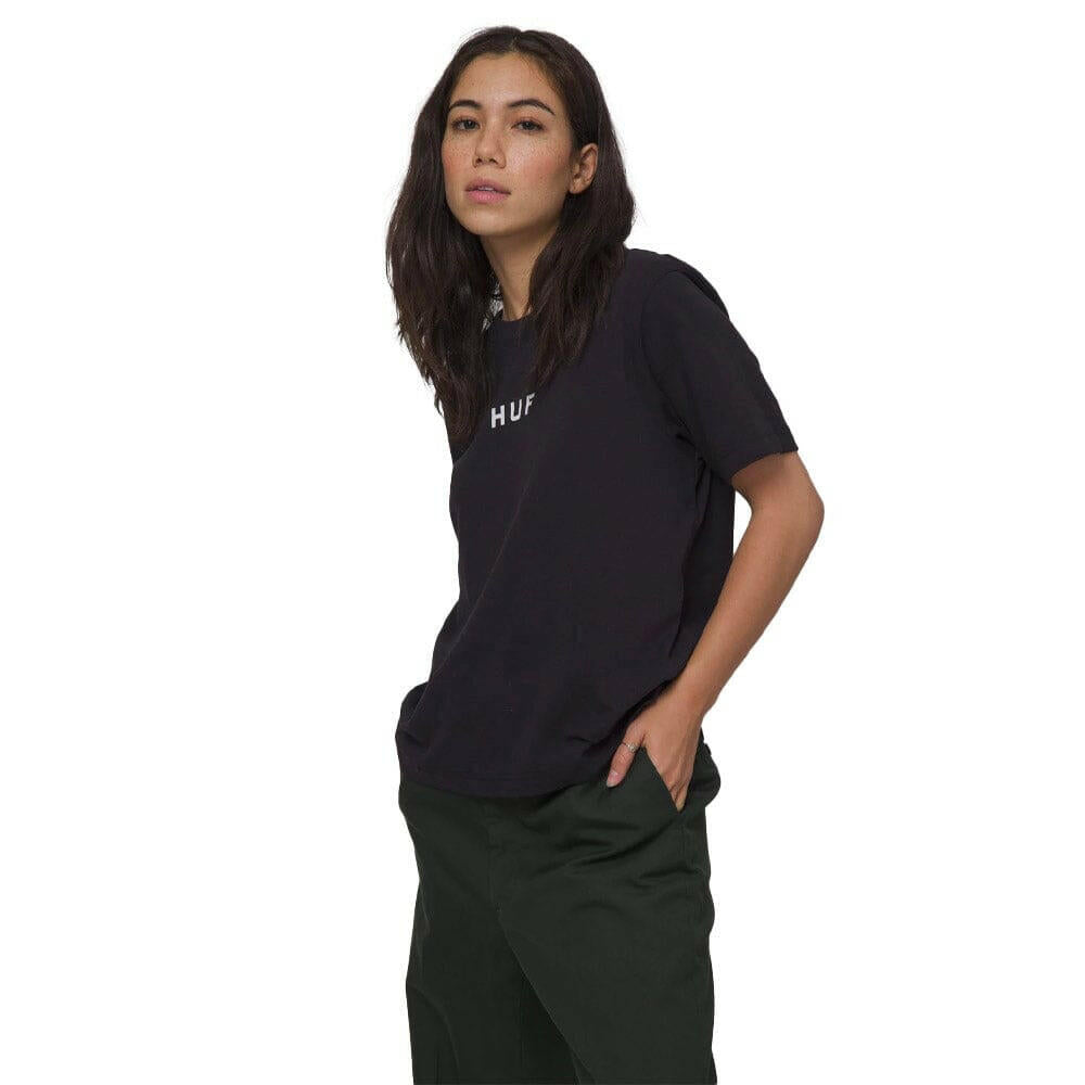 Huf - OG Womens Relax Tee Black.