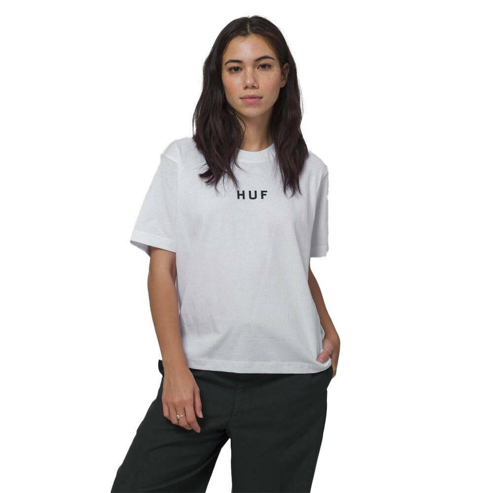 Huf - OG Womens Relax Tee White.