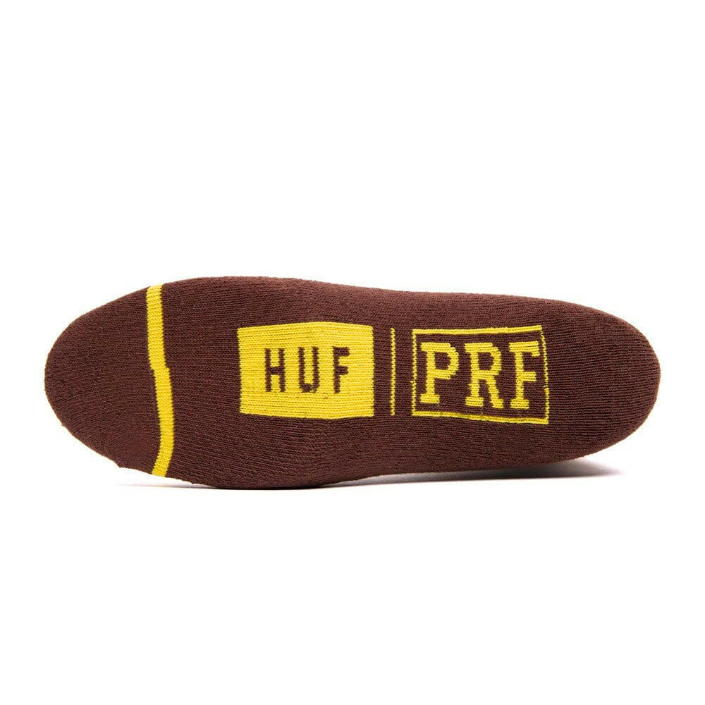 Huf - X PRF Pablo Crew Socks Chocolate.