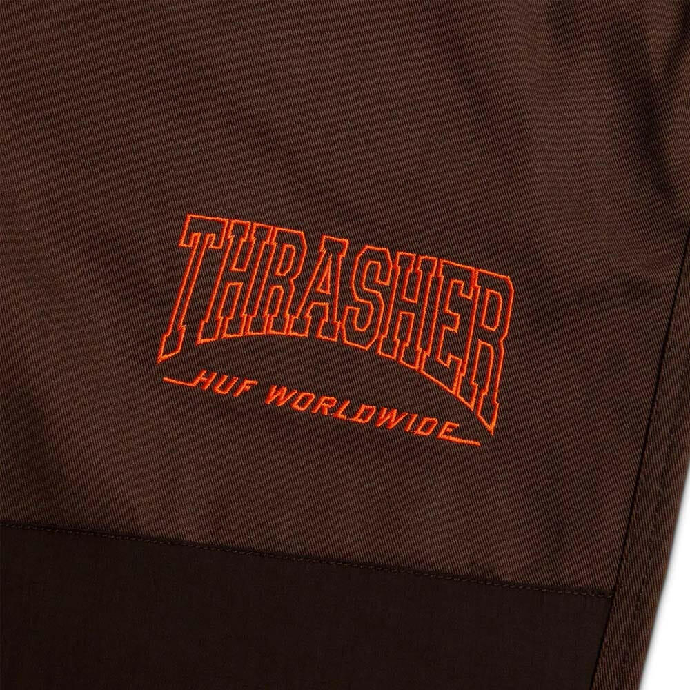 Huf - Thrasher Field Crew Pants Chocolate.