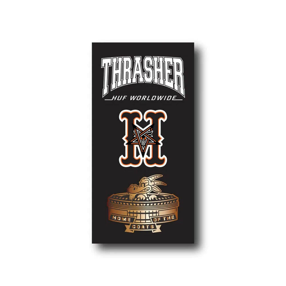 Huf Thrasher Stadium Pin Set - 2 Enamel Badges