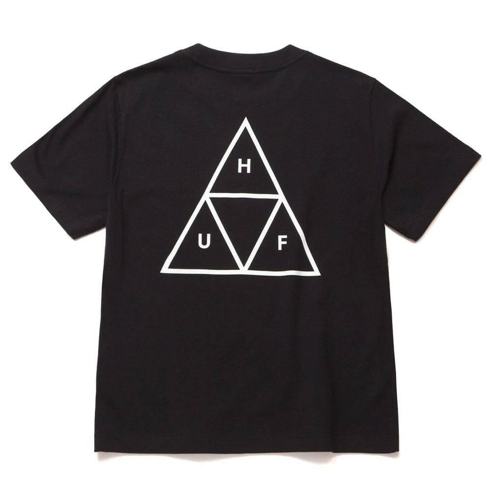 Huf - Triple Triangle Womens Relax Tee Black.