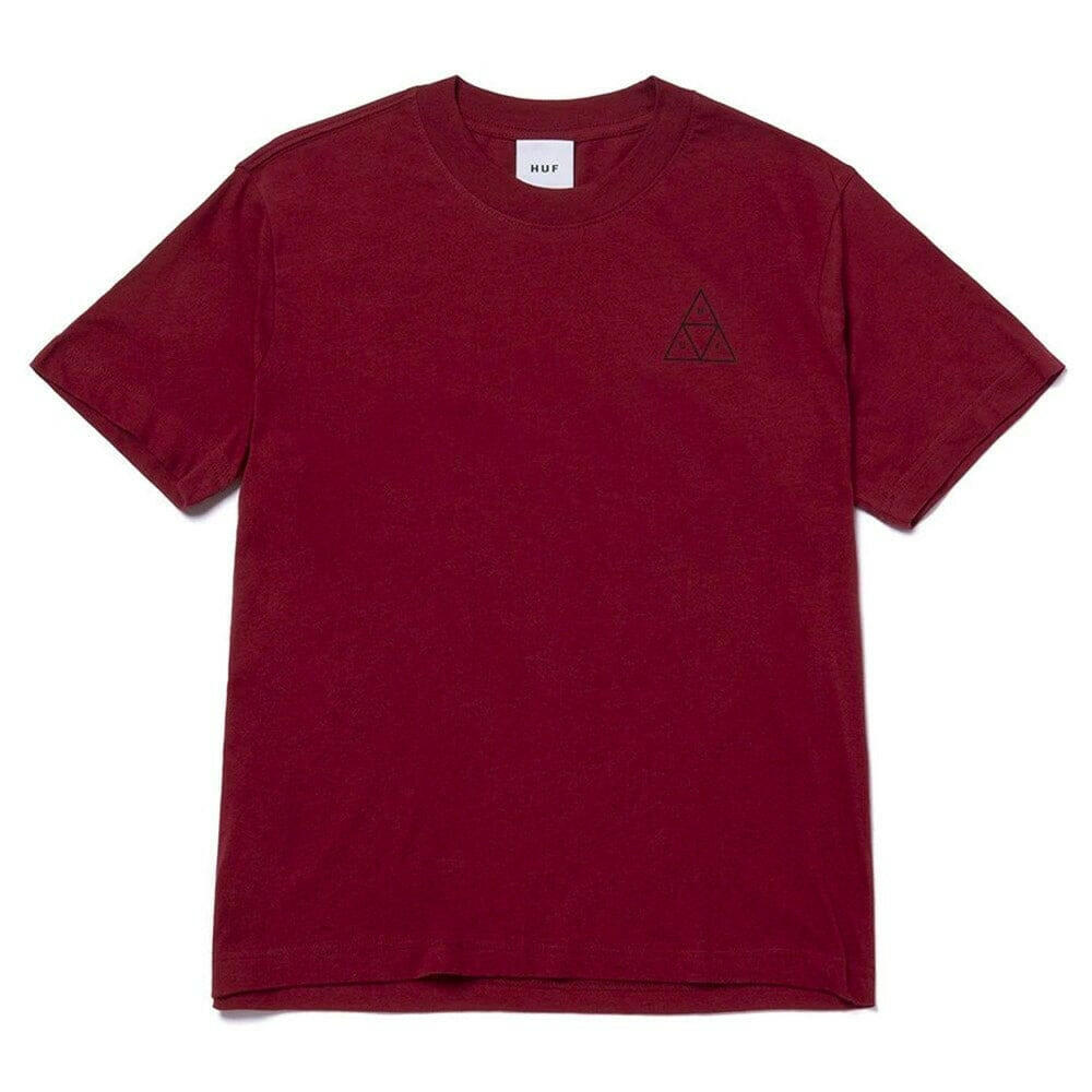 Huf - Triple Triangle Womens Relax Tee Bloodstone.