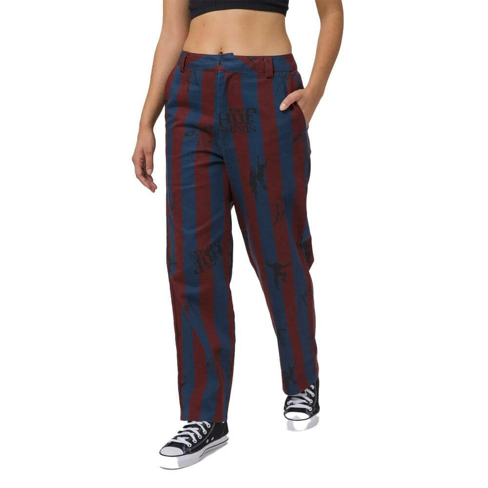 Huf - Womens Printed Skate Pants Plum.