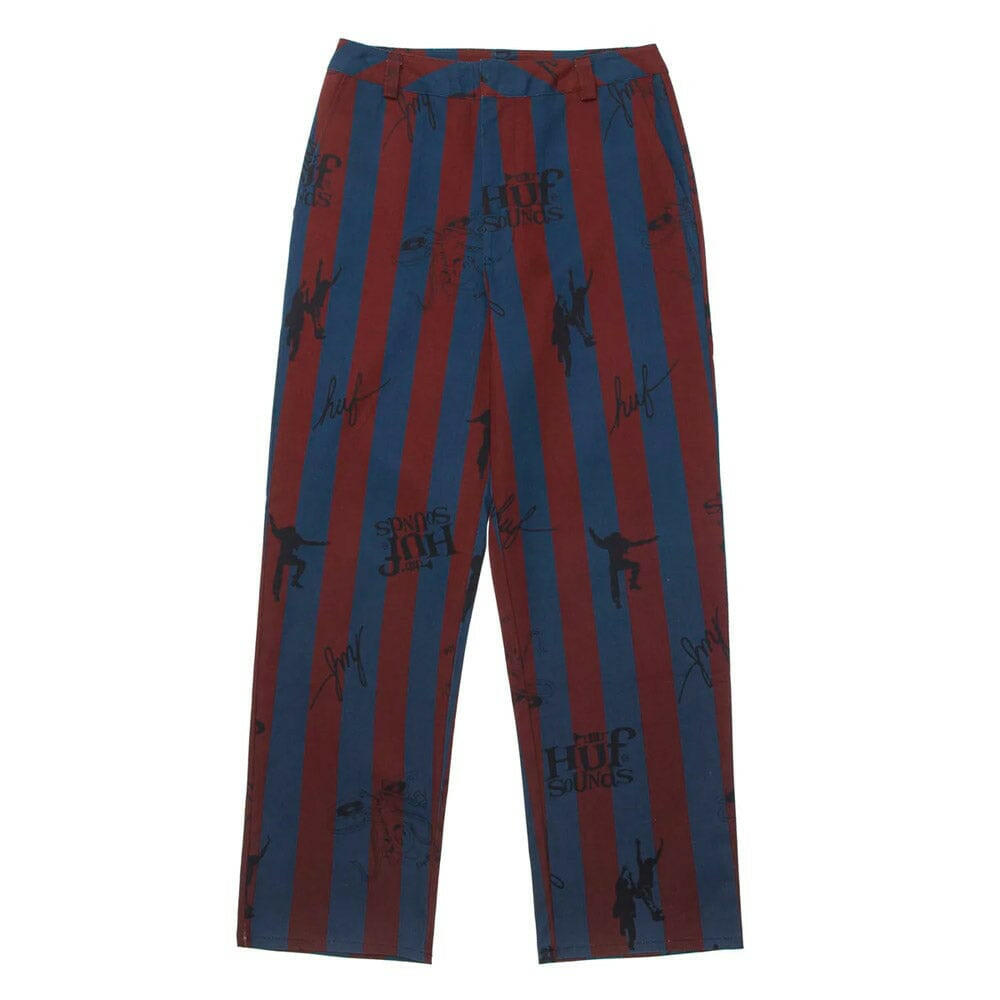 Huf - Womens Printed Skate Pants Plum.