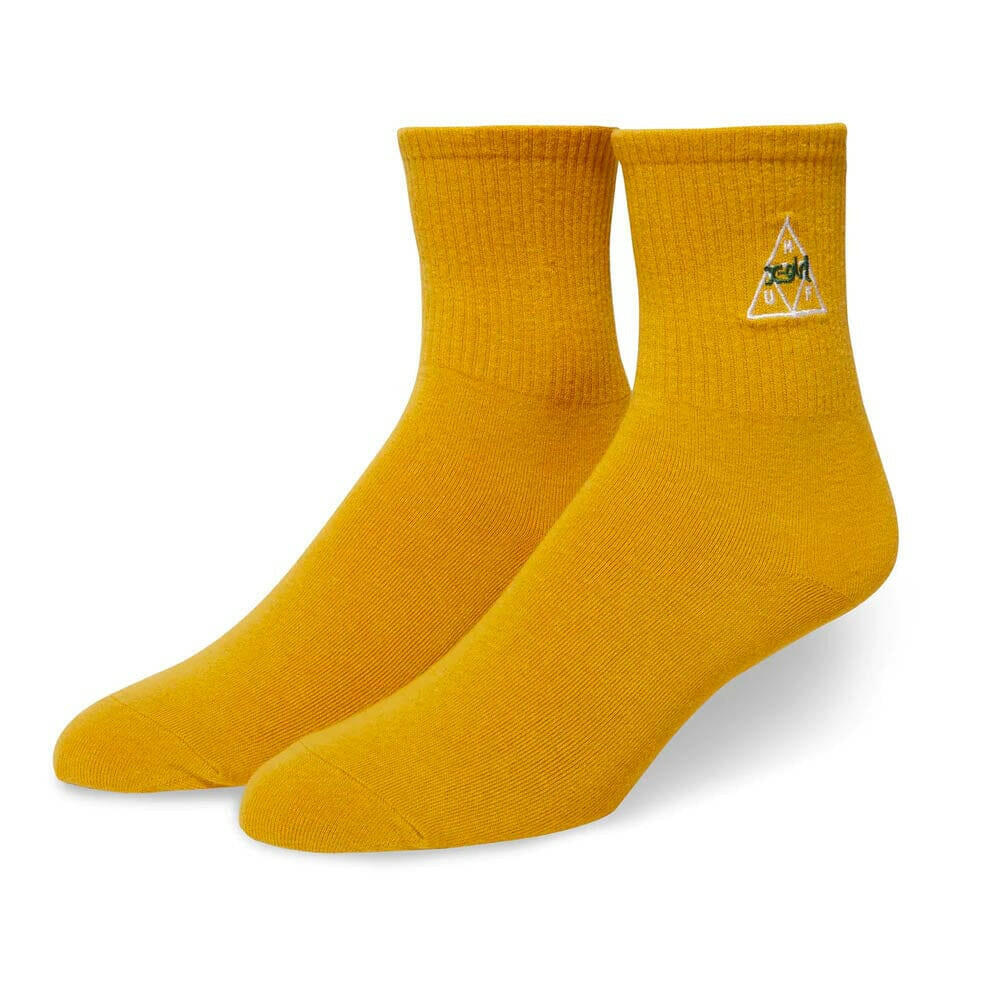 Huf - X-Girl 1/4 Socks Mustard.