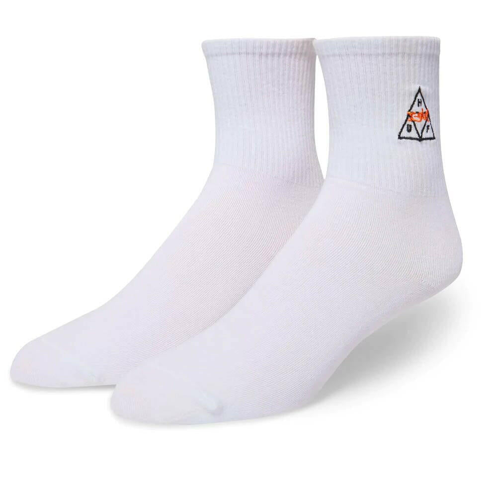 Huf - X-Girl 1/4 Socks White.