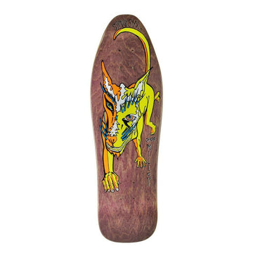 Schmitt Stix - Chris Miller Mini Purple Stain 9.125" Reissue Skateboard Deck.