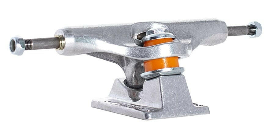 Independent - Polished Mid 129 Skateboard Trucks.