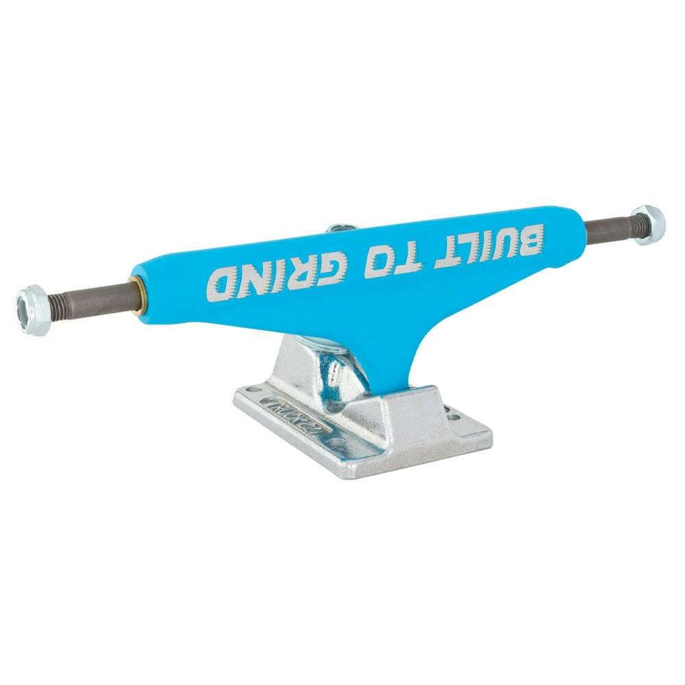 Independent - BTG Speed Blue/Silver Standard 144 Skateboard Trucks.
