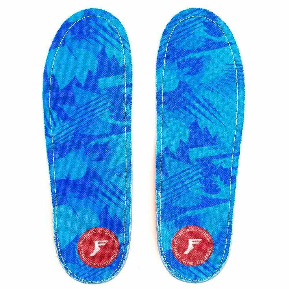 Footprint - Kingfoam Orthotic Low Blue Camo Insoles.