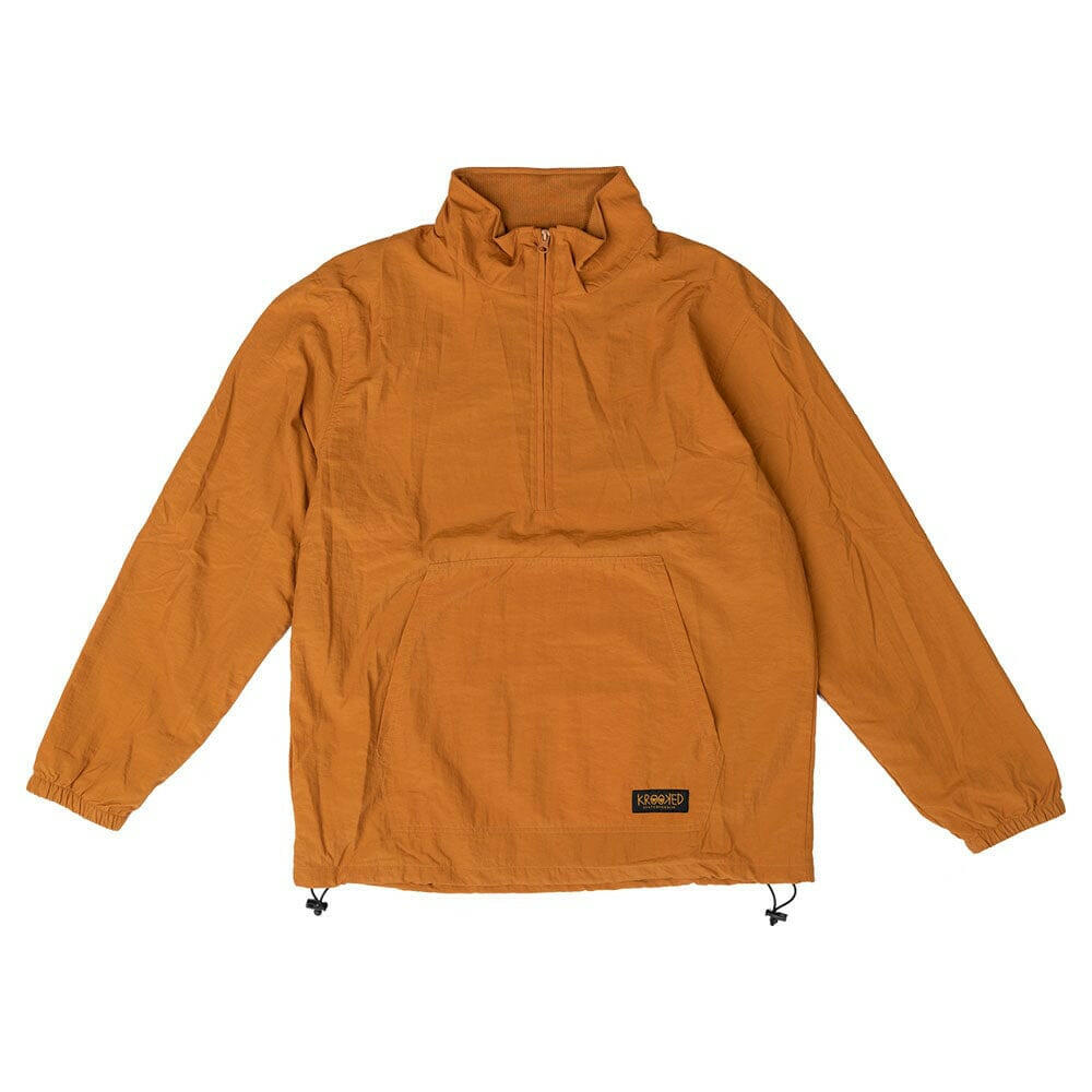 Krooked - Arketype Raw 1/4 Zip Jacket British Khaki.
