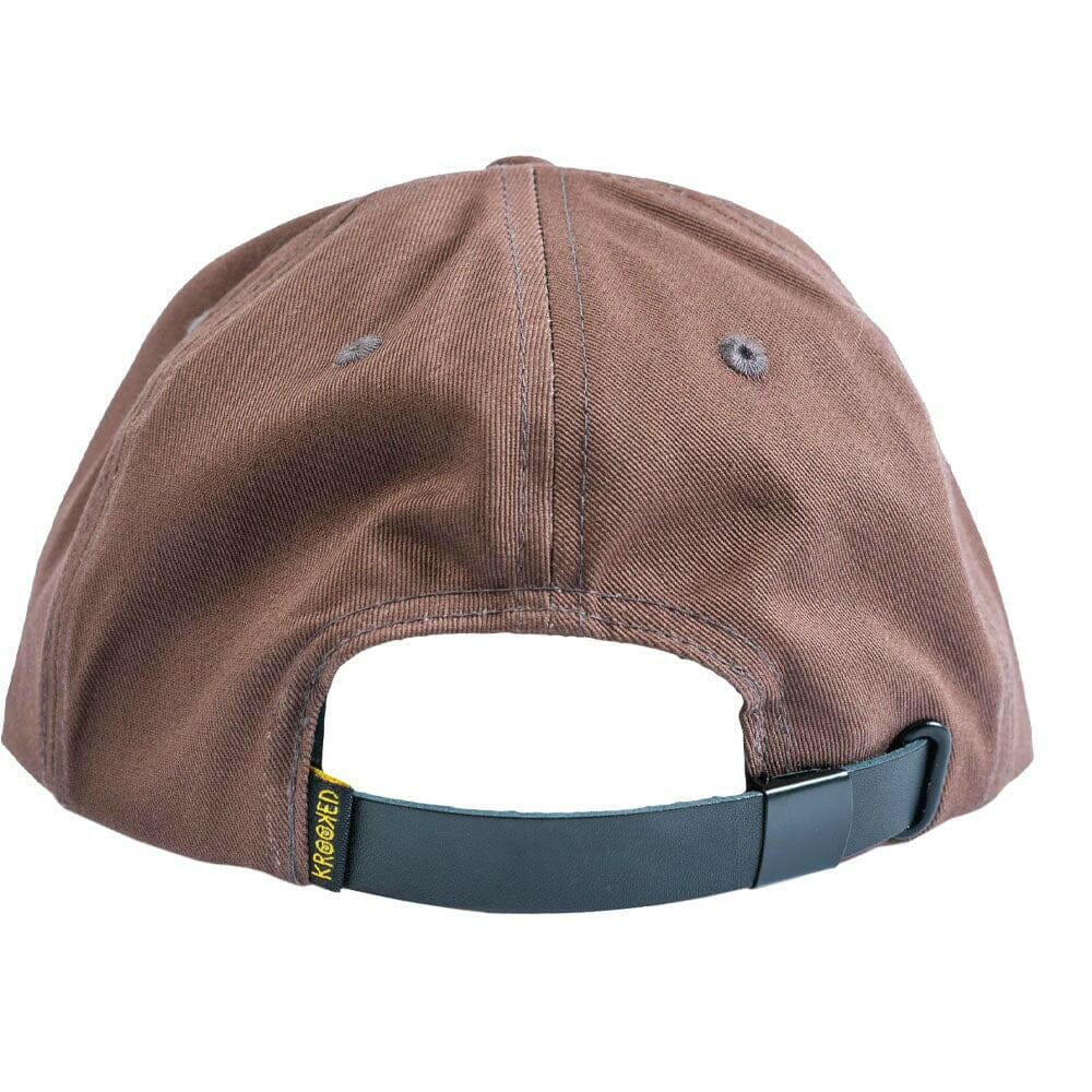 Krooked - Eyes Strapback Brown/Red.
