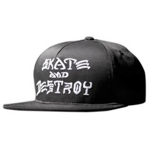 Thrasher - SAD Embroidered Snapback.