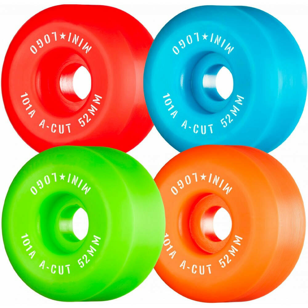 Mini Logo - A Cut Multi 52MM 101A Skateboard Wheels.