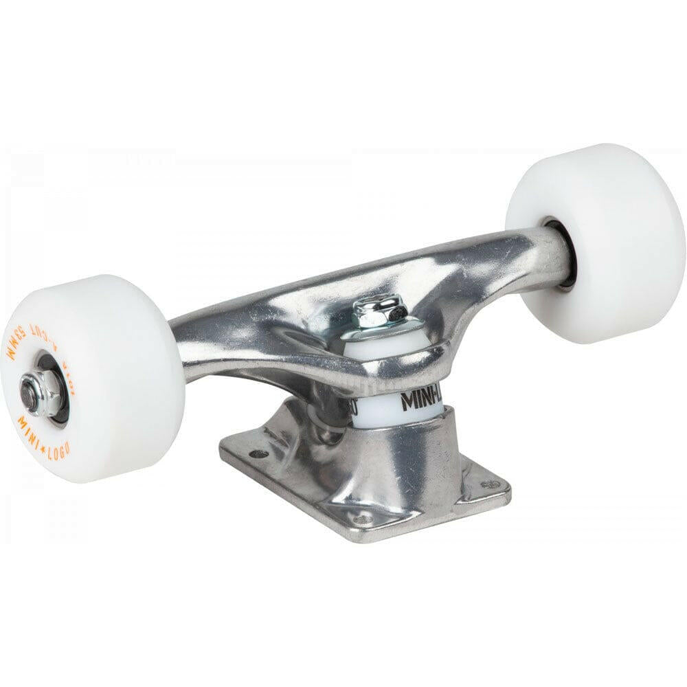 Mini Logo - 8.38" Trucks & Wheels Package Raw.