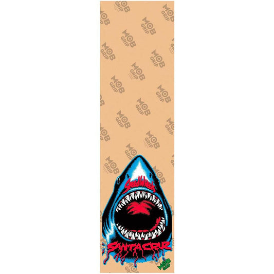 Mob - Santa Cruz Speed Wheels Shark Clear 9 Griptape.