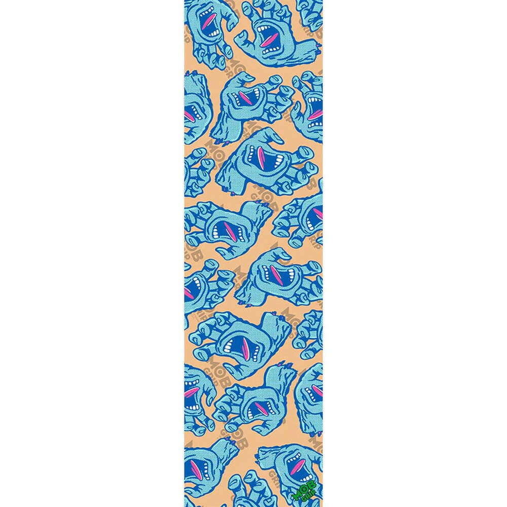 Mob - Santa Cruz Toned All Over Hand Clear 9 Griptape.