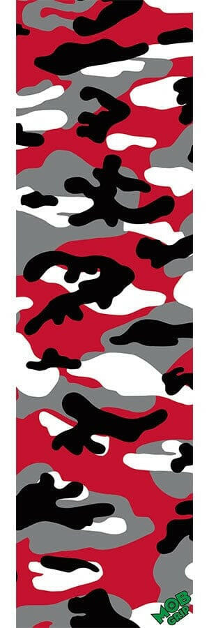 Mob - Camo Red 9 Griptape.