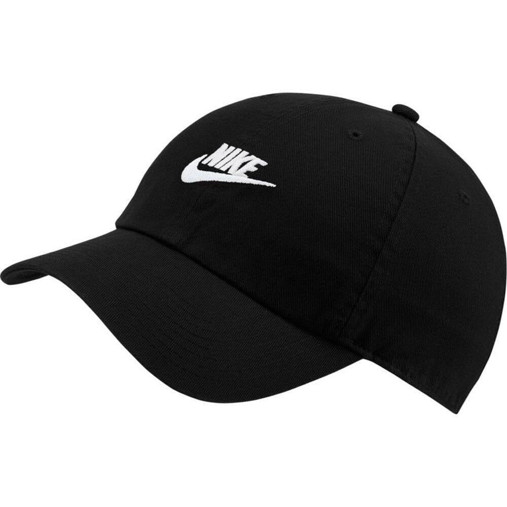 Nike - Heritage 86 Futura Washed Cap Black/Black/White.