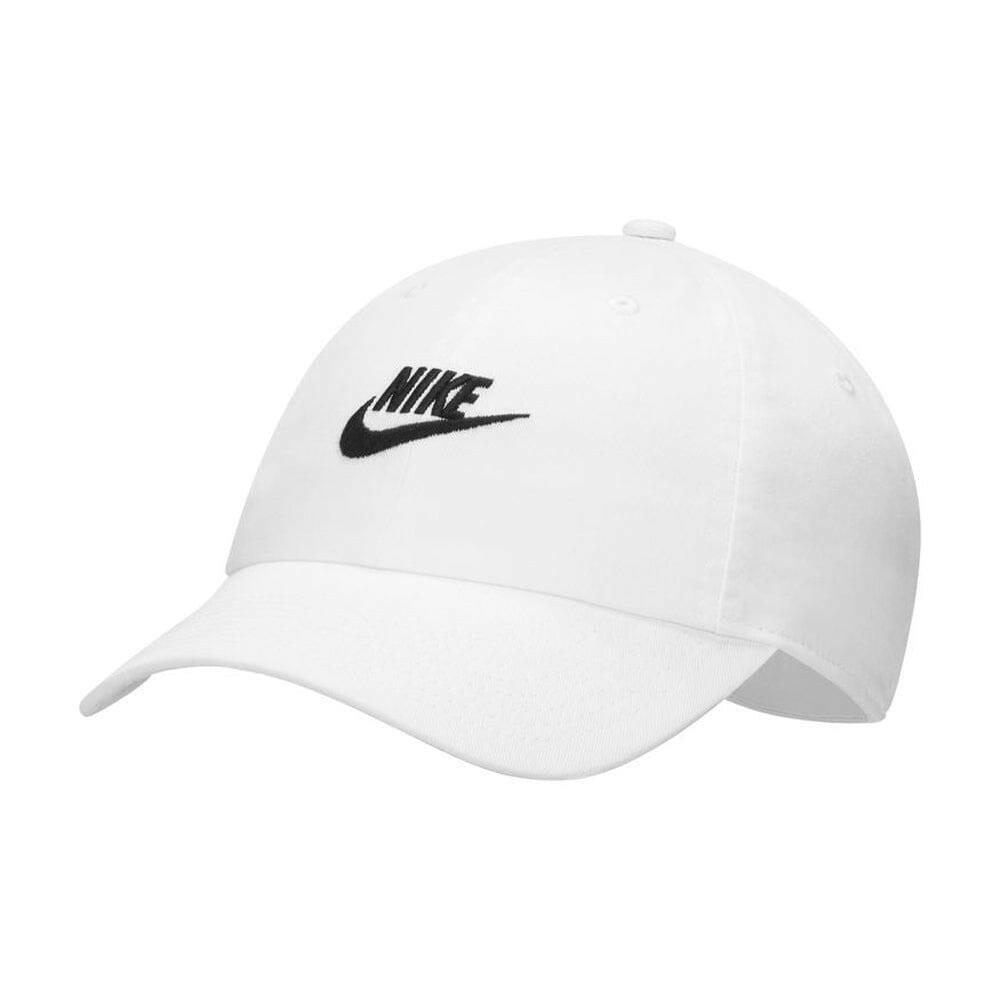 Nike - Heritage 86 Futura Washed Cap White/White/Black.