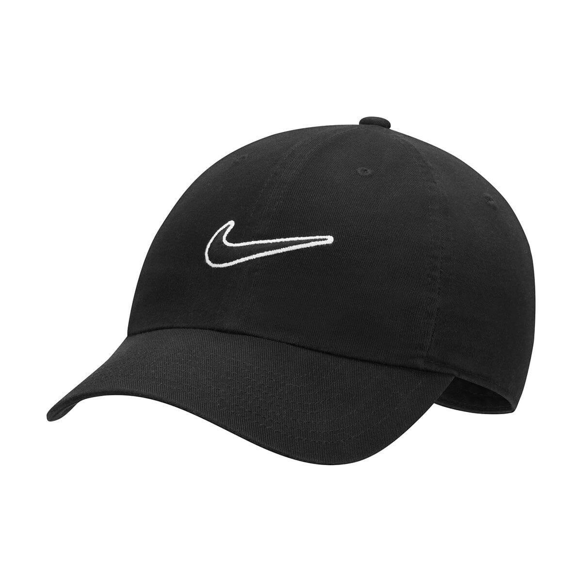 Nike - Heritage 86 Swoosh Wash Cap Black.