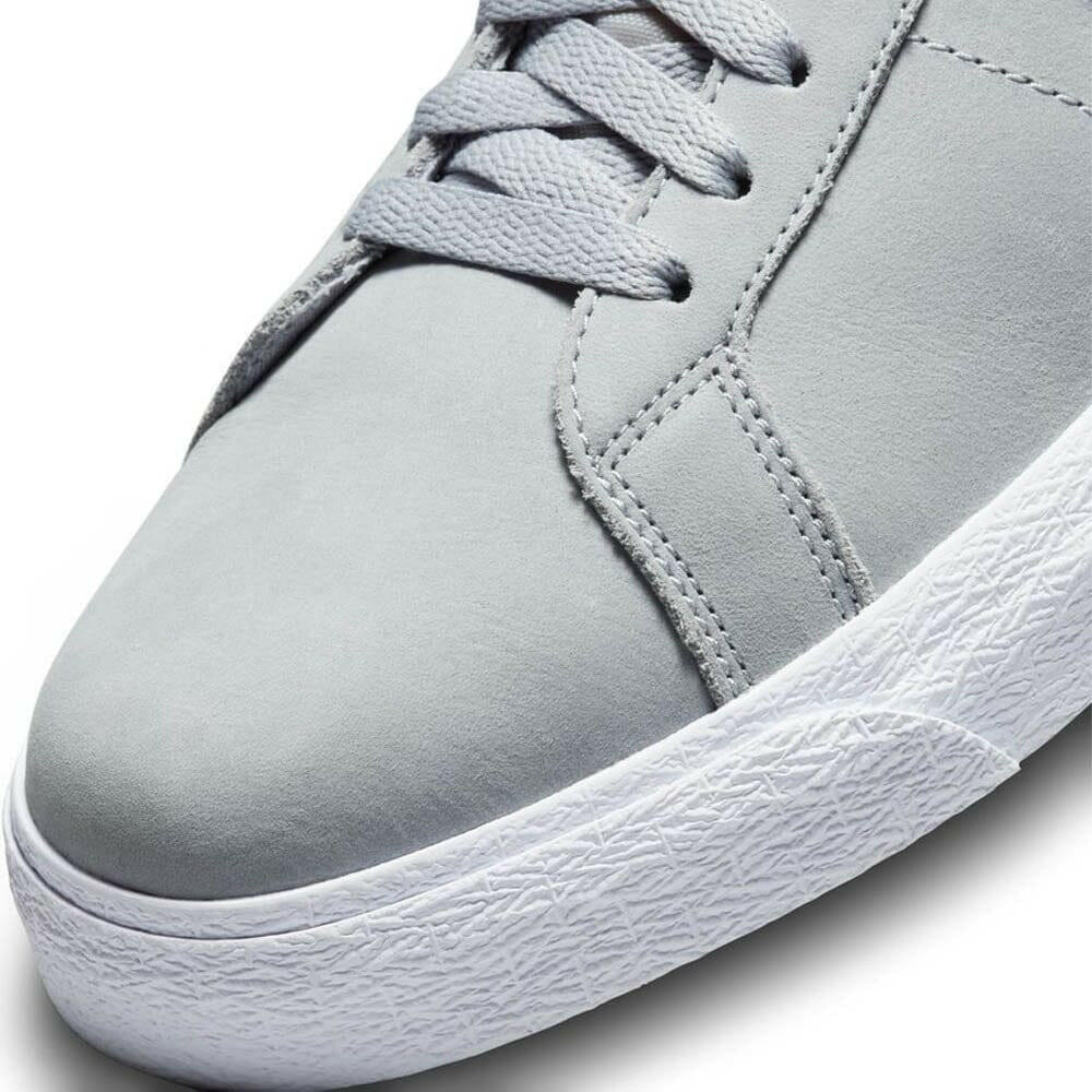 Nike SB - Blazer Mid ISO Shoes Wolf Grey/White-Wolf Grey.