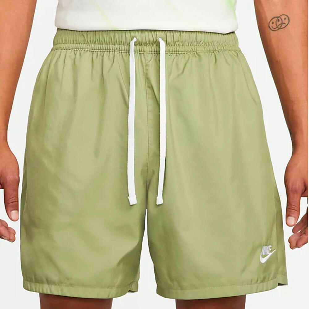 Nike - Woven Lined Flow Shorts Alligator/White.