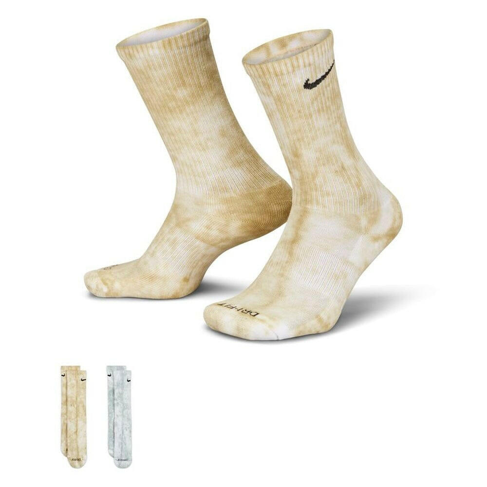 Nike -  Everyday Plus Cushioned Crew Socks Multi 2 Pack.