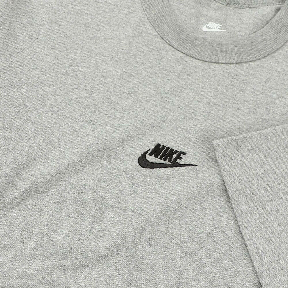 Nike - Premium Tee DK Grey Heather.