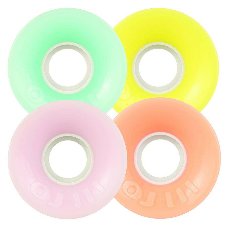 OJ - Mini Hot Juice Pastel Mix 55MM 78A Skateboard Wheels.