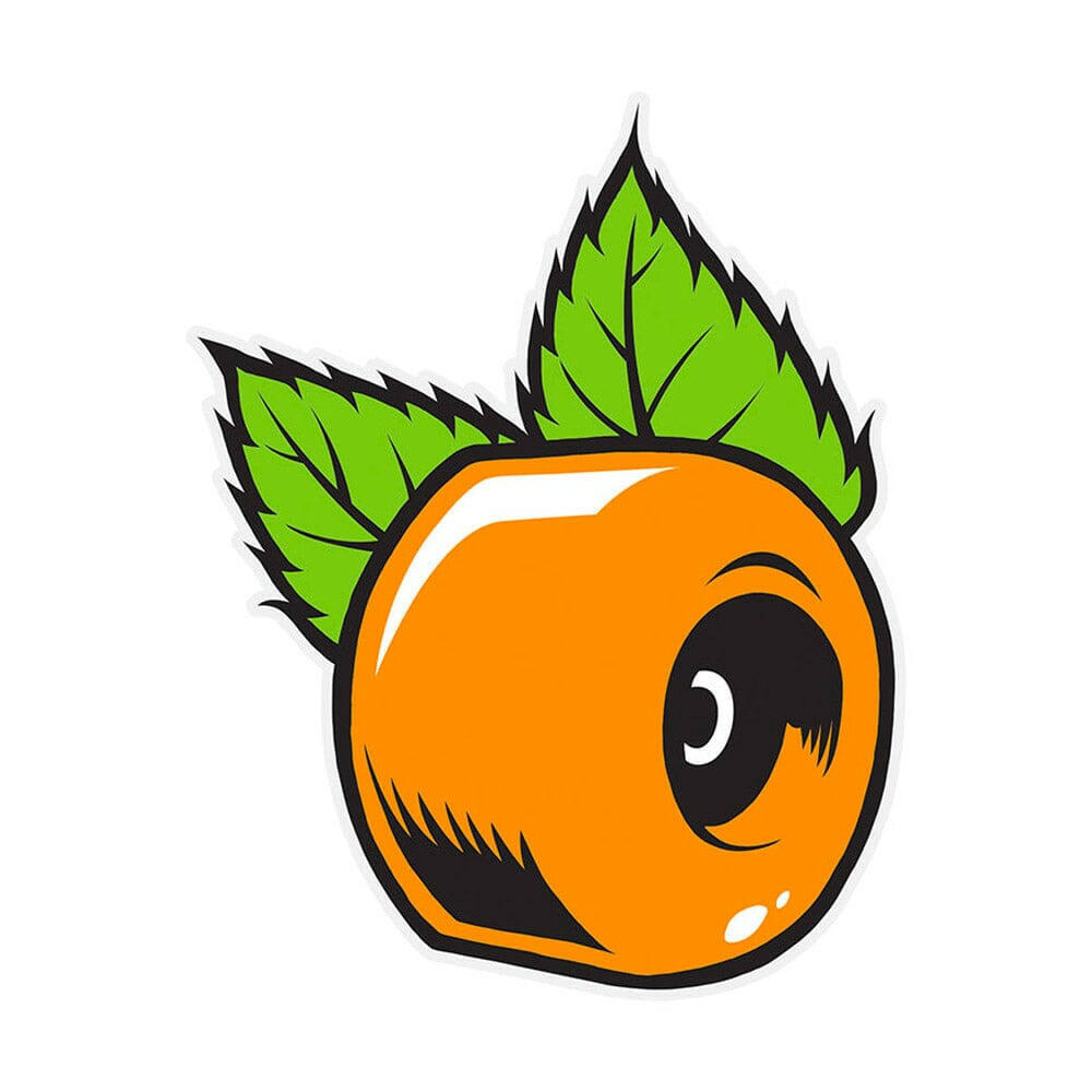 OJ - Orange 3" Sticker.