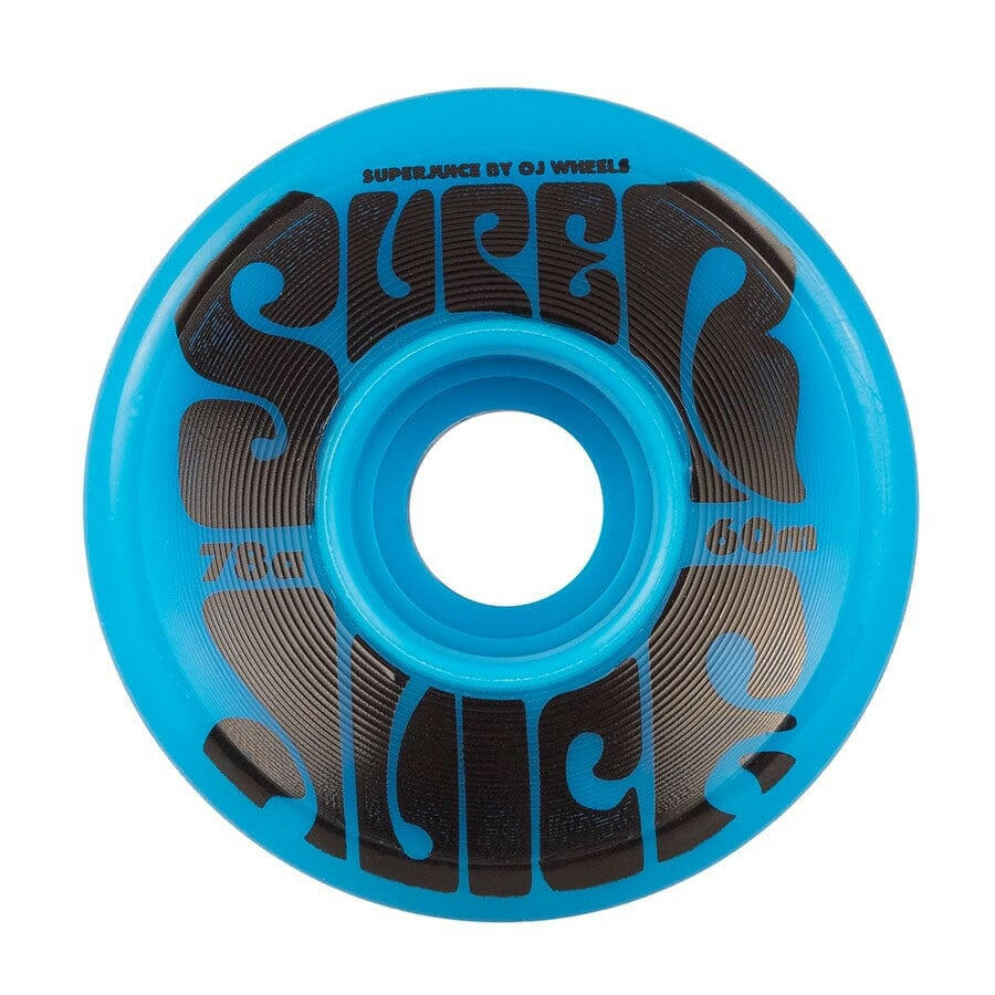 OJ - Super Juice Blue 60MM 78A Skateboard Wheels.