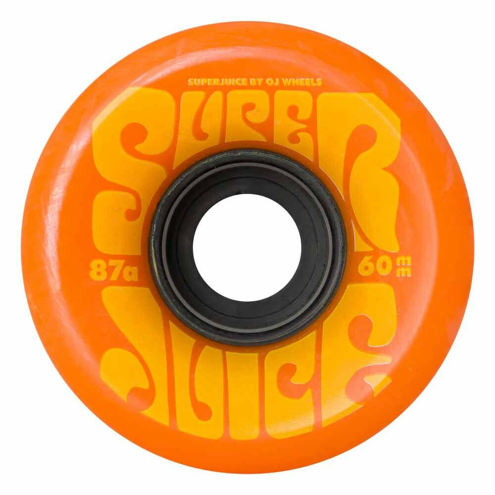 OJ - Super Juice Orange/Yellow 60MM 87A Skateboard Wheels.