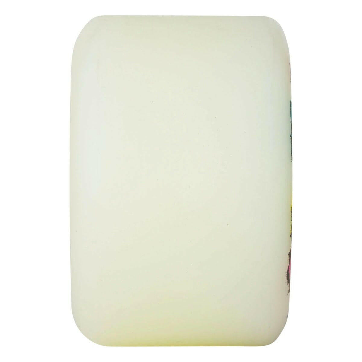 OJ - Team Rider White/Multi 57MM 95A Skateboard Wheels.